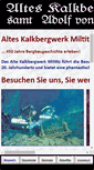 Mobile Screenshot of kalkbergwerk.de