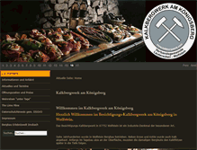 Tablet Screenshot of kalkbergwerk.com